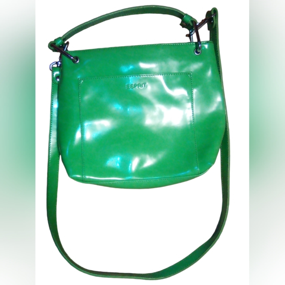 Vintage ESpirit Patent Shoulder handbag